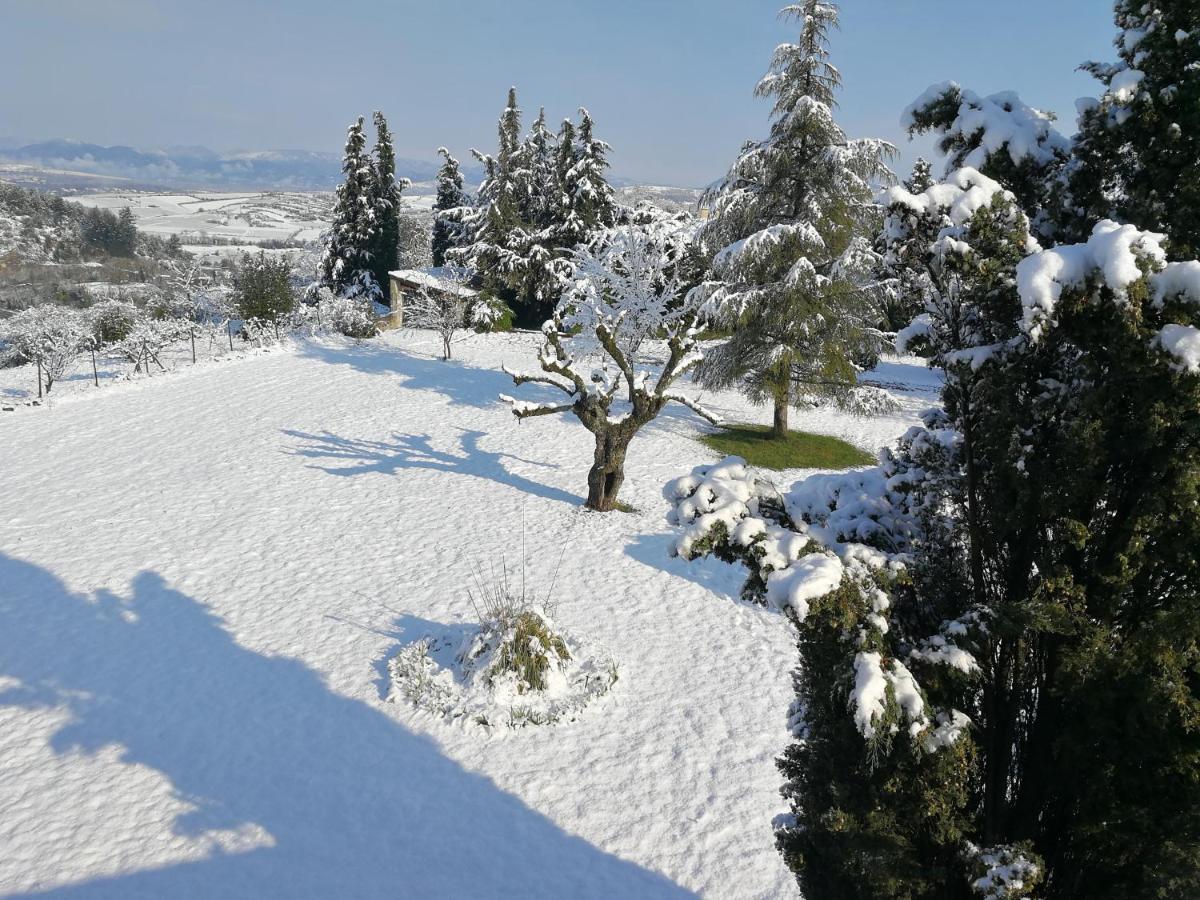 Montloubier Villa Villeneuve-de-Berg Luaran gambar