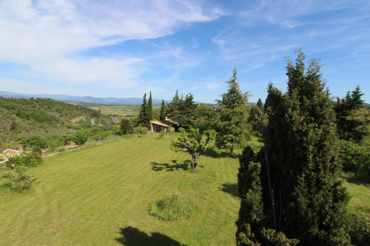Montloubier Villa Villeneuve-de-Berg Luaran gambar