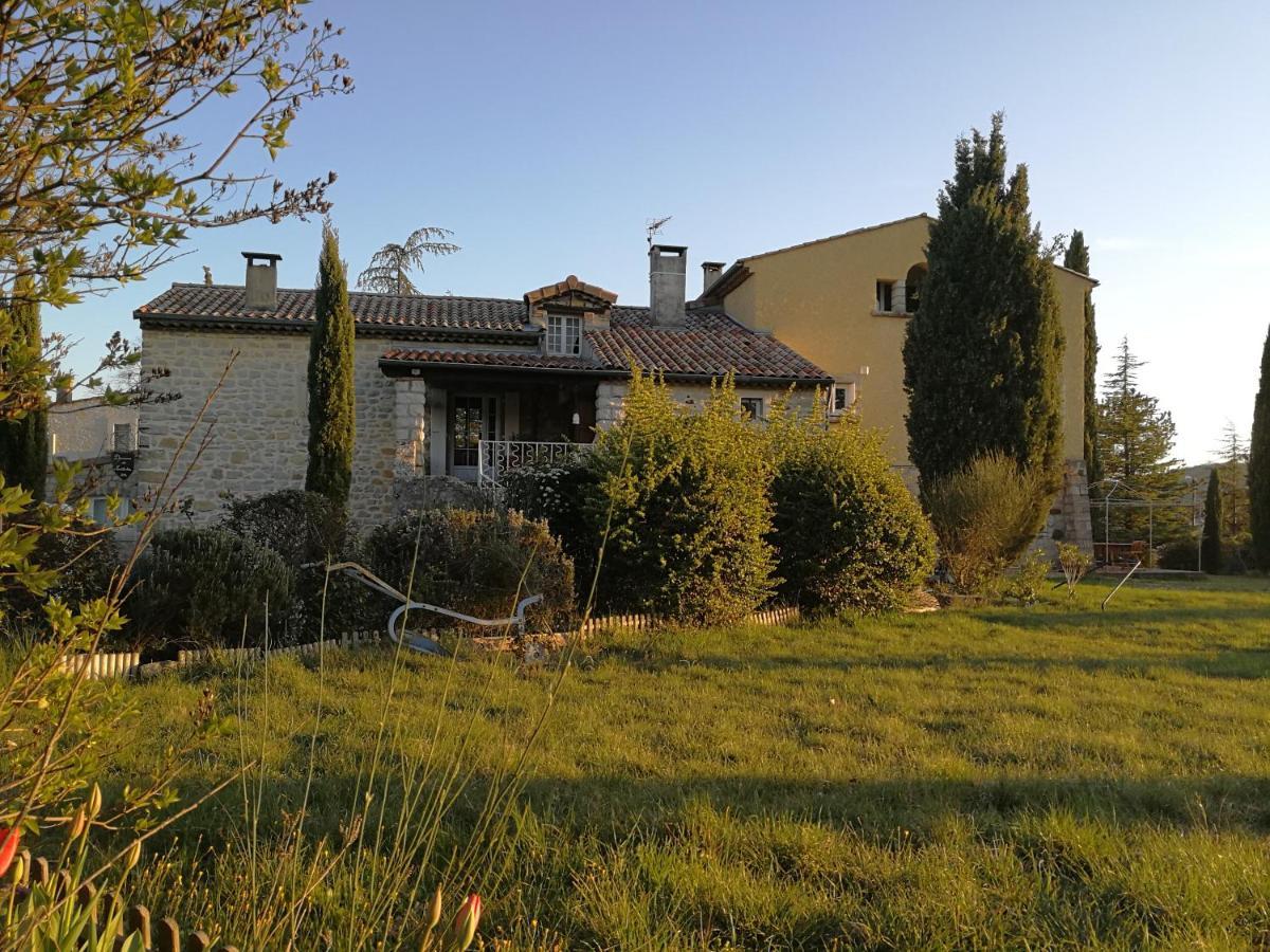 Montloubier Villa Villeneuve-de-Berg Luaran gambar
